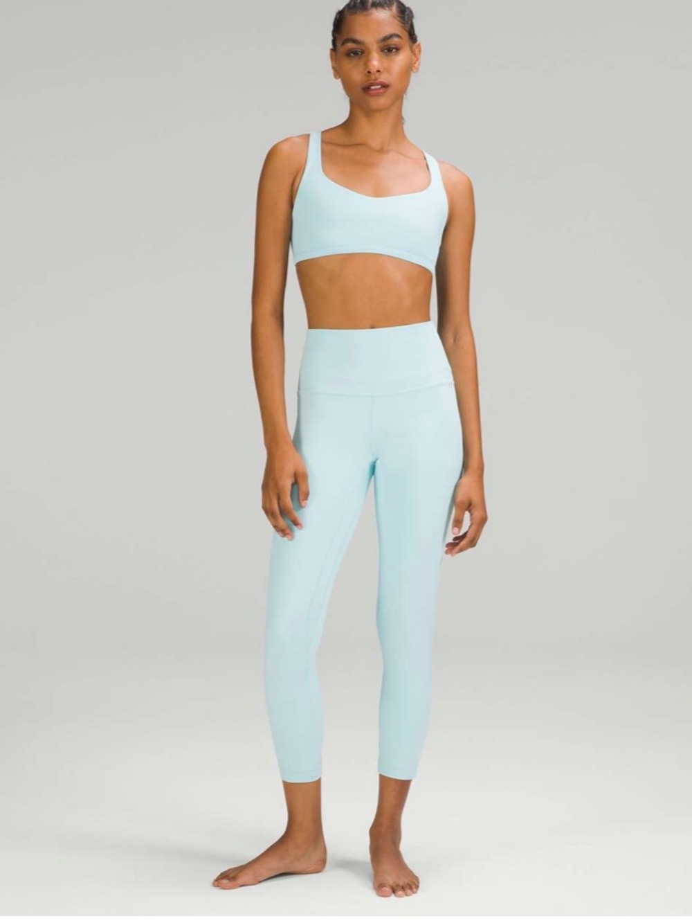 lululemon athletica Light Blue High-Rise Leggings